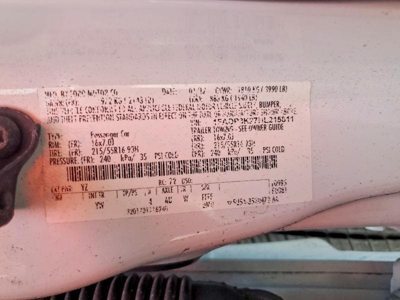 2017 FORD FOCUS SE 13