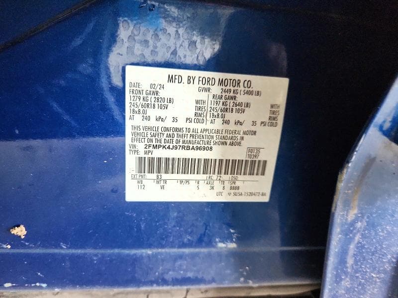 2024 FORD EDGE SEL 13