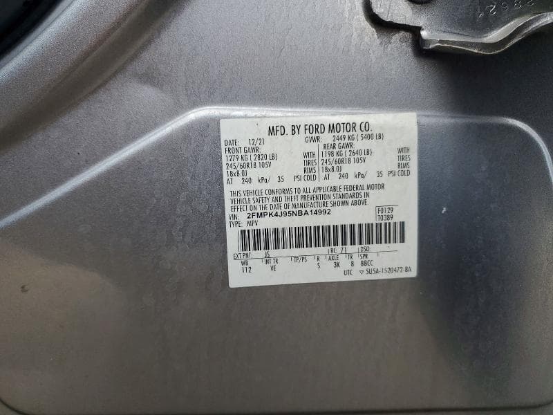 2022 FORD EDGE SEL 14