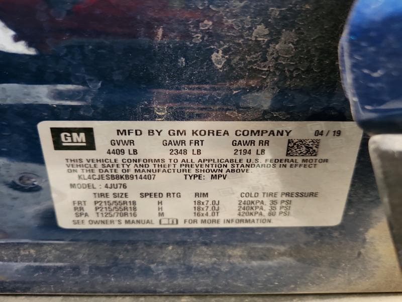2019 BUICK ENCORE PREFERRED 13
