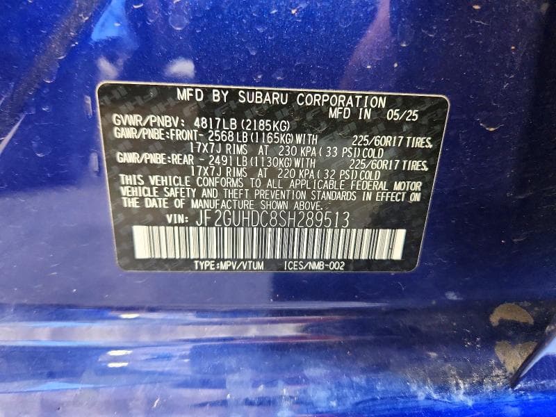 2025 SUBARU CROSSTREK PREMIUM 14