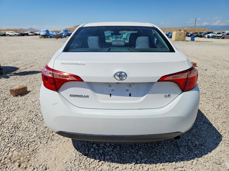 2017 TOYOTA COROLLA LE 6