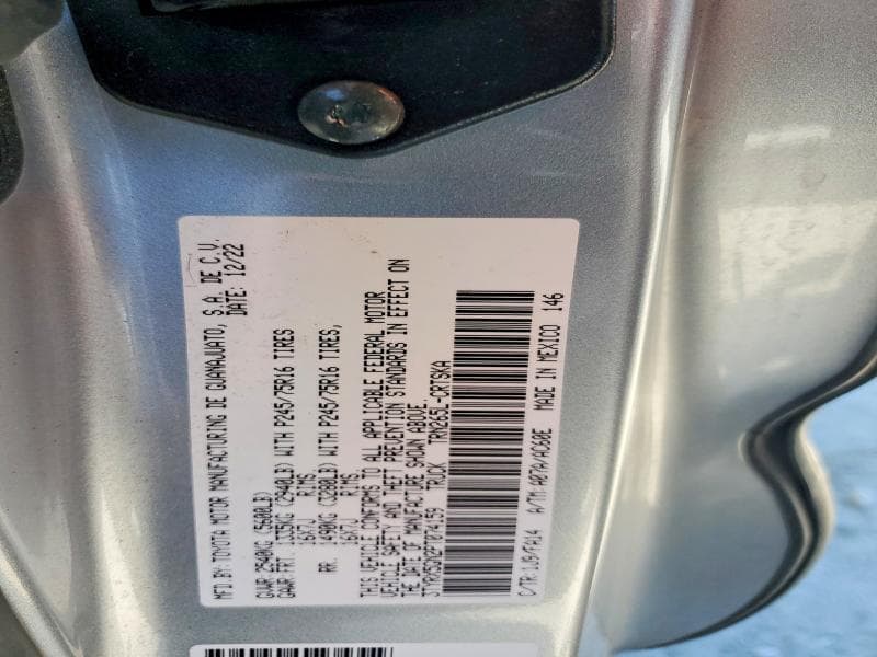 2023 TOYOTA TACOMA SR 12