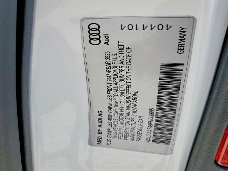 2023 AUDI A4 PREMIUM PLUS 45 12