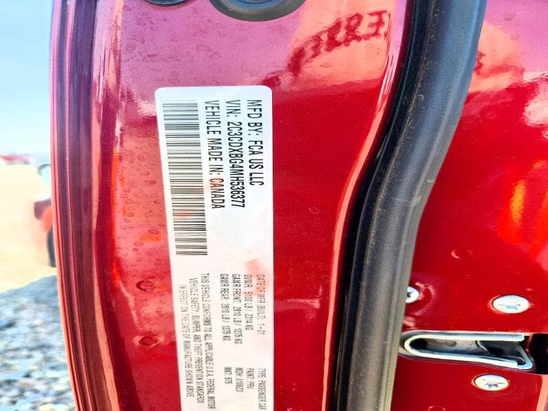 2021 DODGE CHARGER SXT 13