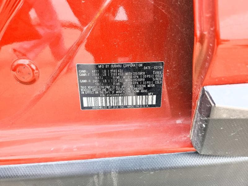 2024 SUBARU CROSSTREK LIMITED 13