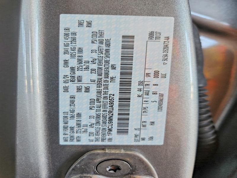 2024 FORD ESCAPE ST LINE 13