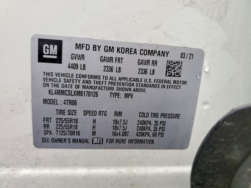 2021 BUICK ENCORE GX PREFERRED 13