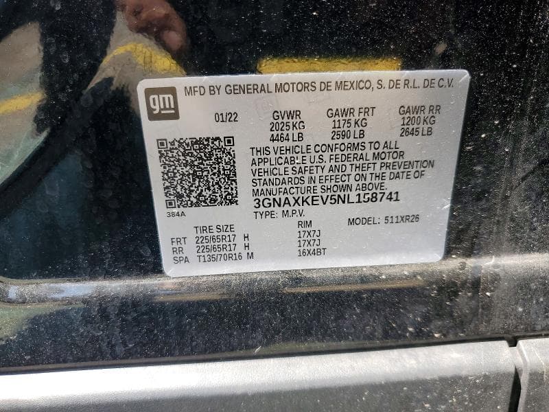 2022 CHEVROLET EQUINOX LT 13