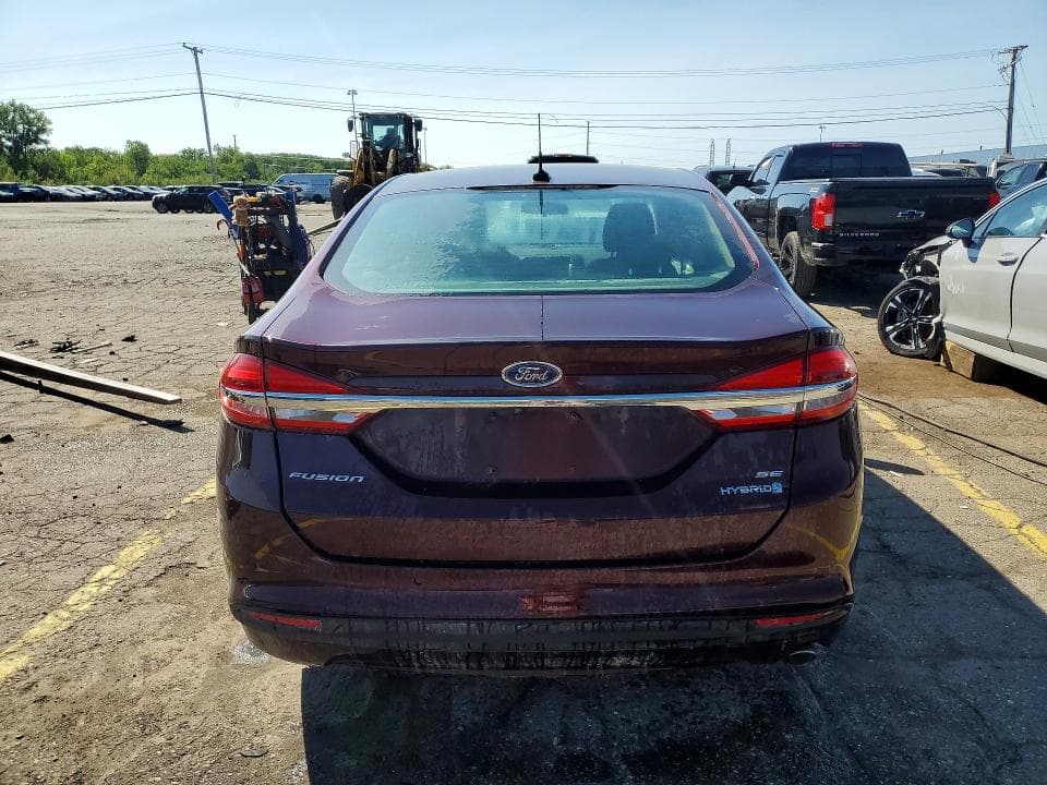 2018 FORD FUSION SE HYBRID 6