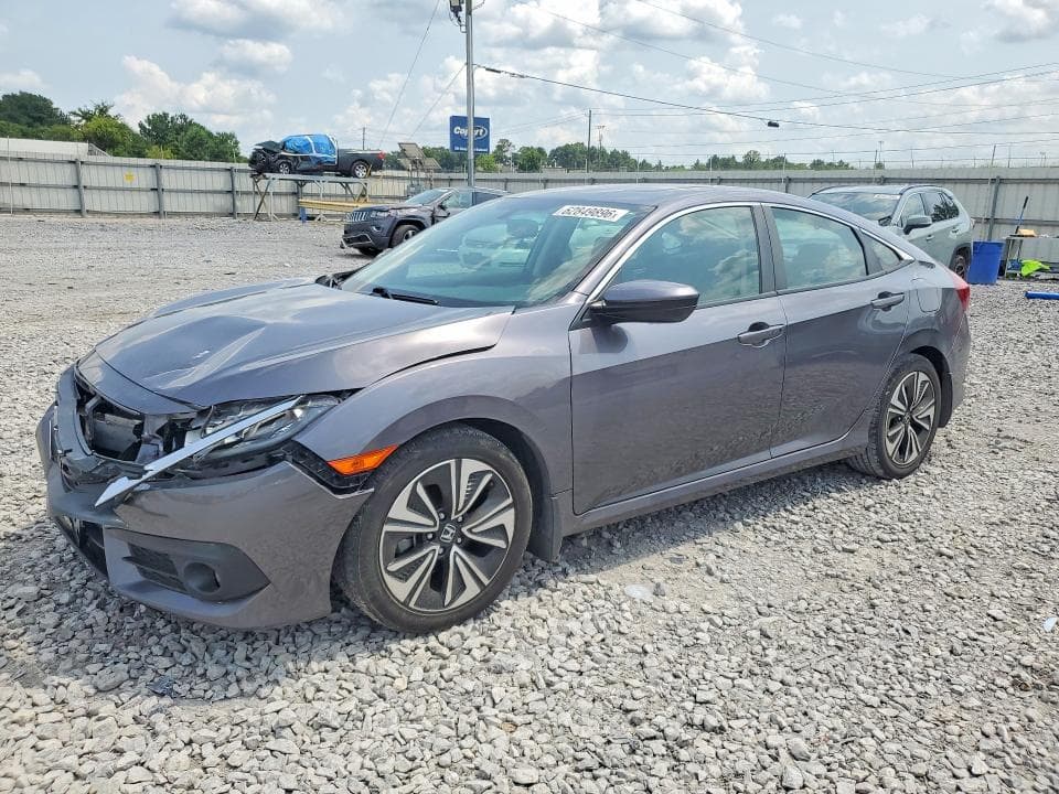 2017 HONDA CIVIC EXL - 1