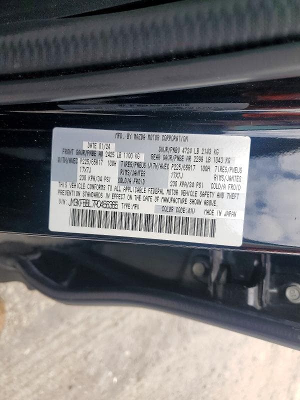 2024 MAZDA CX-5 SELECT 13