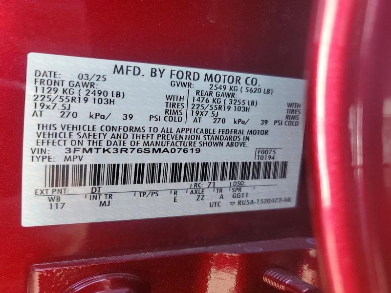 2025 FORD MUSTANG MACH-E PREMIUM 13