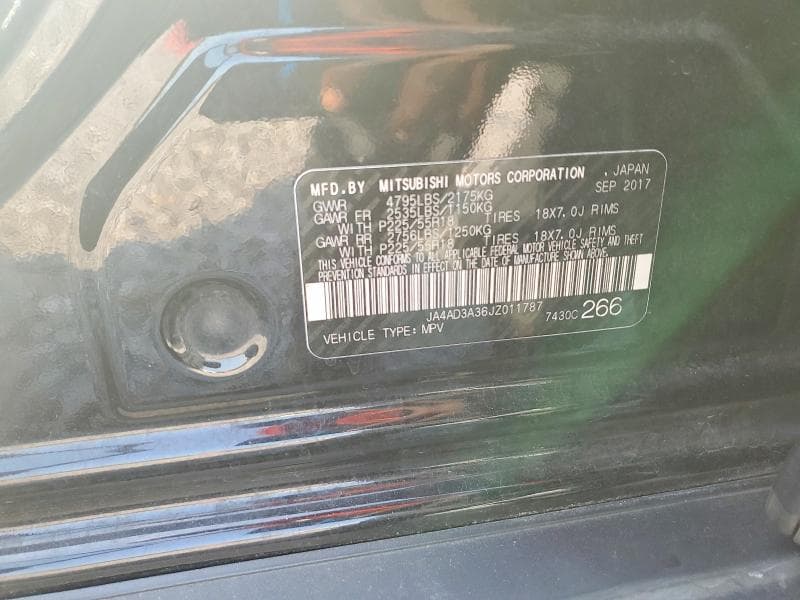2018 MITSUBISHI OUTLANDER SE 13