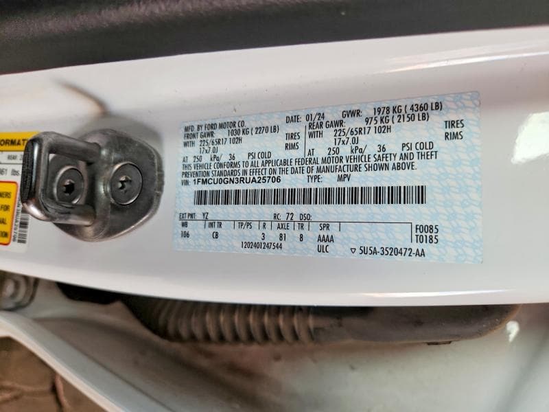 2024 FORD ESCAPE ACTIVE 13