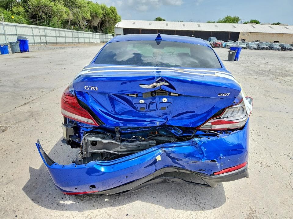 2019 GENESIS G70 2.0T ADVANCED 6
