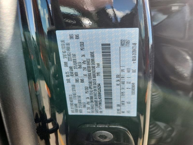 2025 FORD F150 LIGHTNING XLT 12