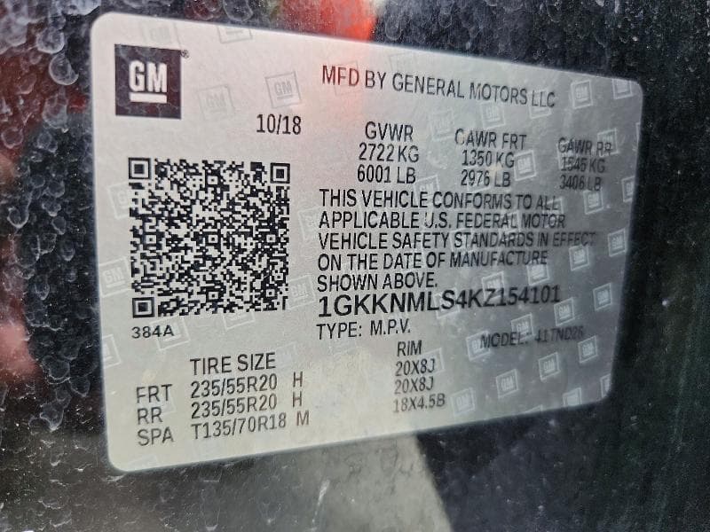 2019 GMC ACADIA SLT-1 13