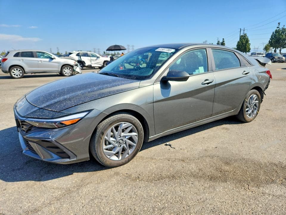 2025 HYUNDAI ELANTRA HYBRID BLUE