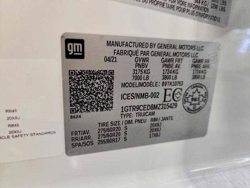 2021 GMC SIERRA K1500 ELEVATION 12