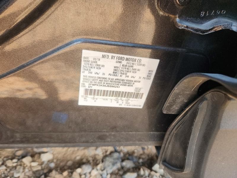 2018 FORD EDGE TITANIUM 14