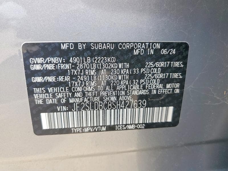 2025 SUBARU FORESTER PREMIUM 14