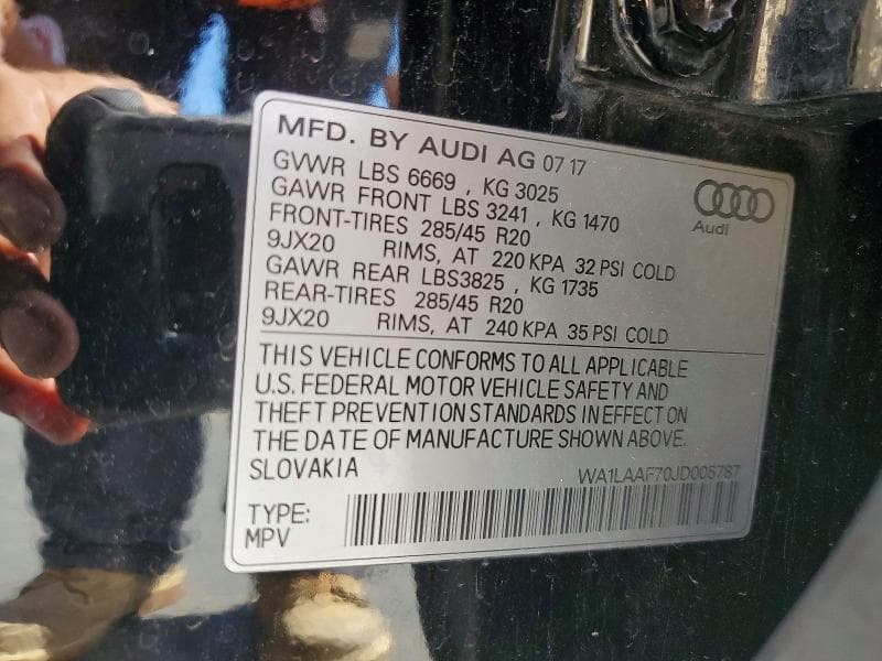 2018 AUDI Q7 PREMIUM PLUS 13