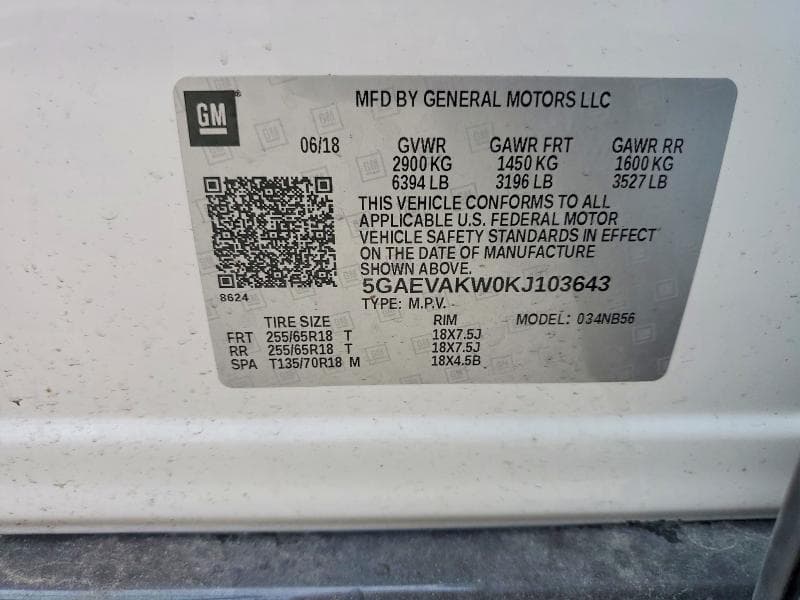 2019 BUICK ENCLAVE ESSENCE 14