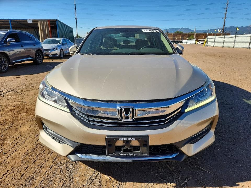 2017 HONDA ACCORD EXL 5
