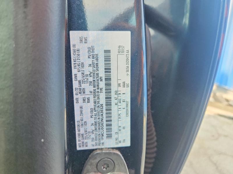 2022 FORD ESCAPE SE 13