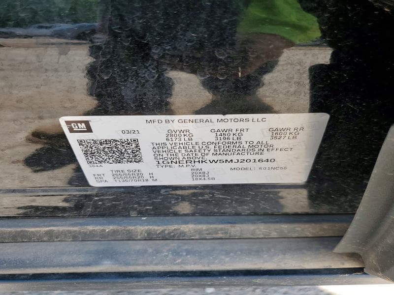 2021 CHEVROLET TRAVERSE LT 13