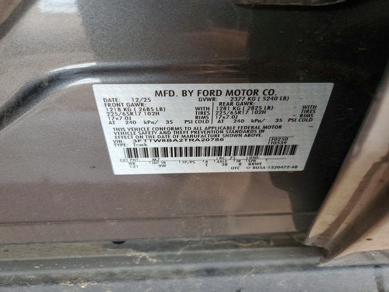 2026 FORD MAVERICK XL 12