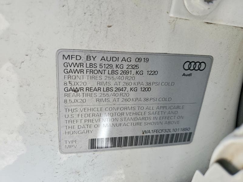 2020 AUDI Q3 PRESTIGE S-LINE 13