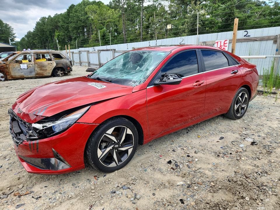 2021 HYUNDAI ELANTRA LIMITED - 1