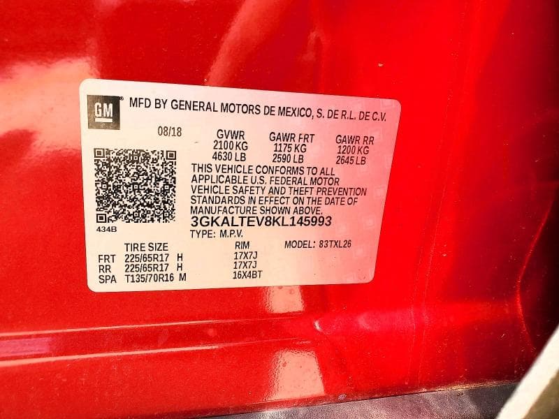 2019 GMC TERRAIN SLE 12
