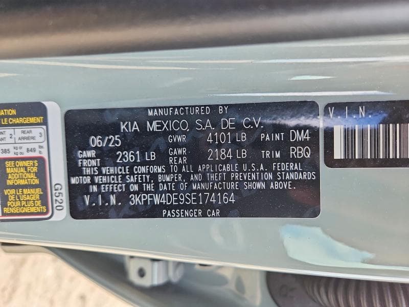 2025 KIA K4 GT LINE 12