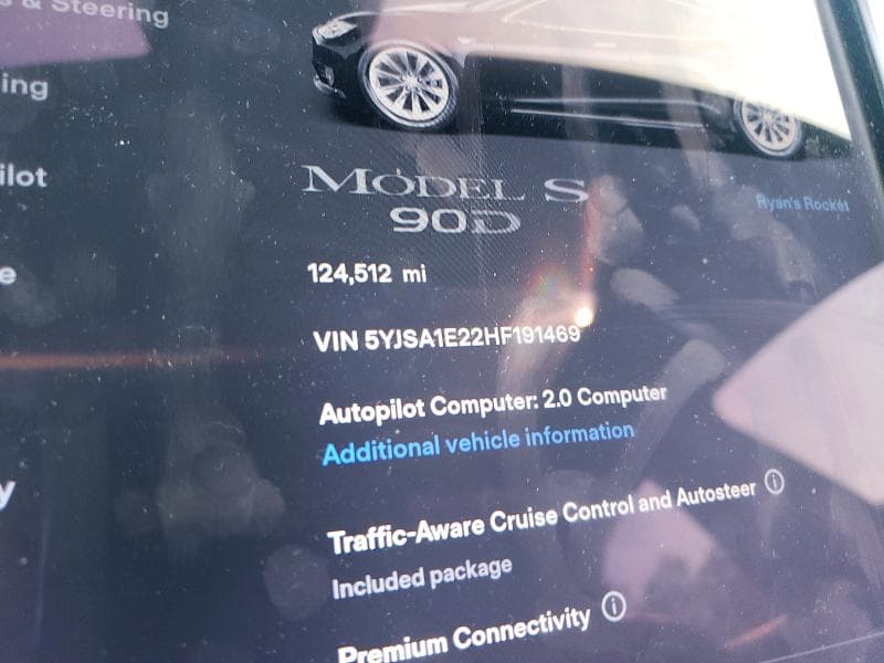 2017 TESLA MODEL S 9