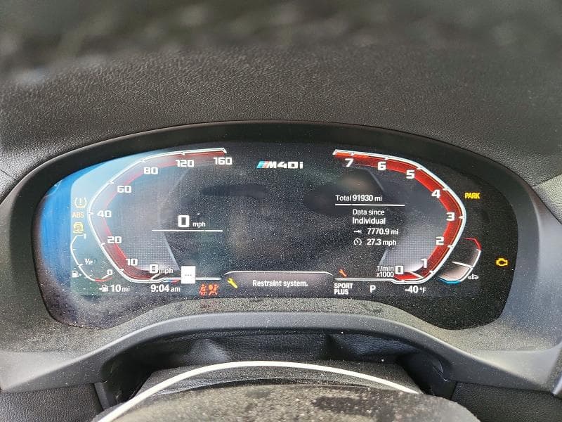 2020 BMW X3 XDRIVEM40I XDRIVEM40I 9