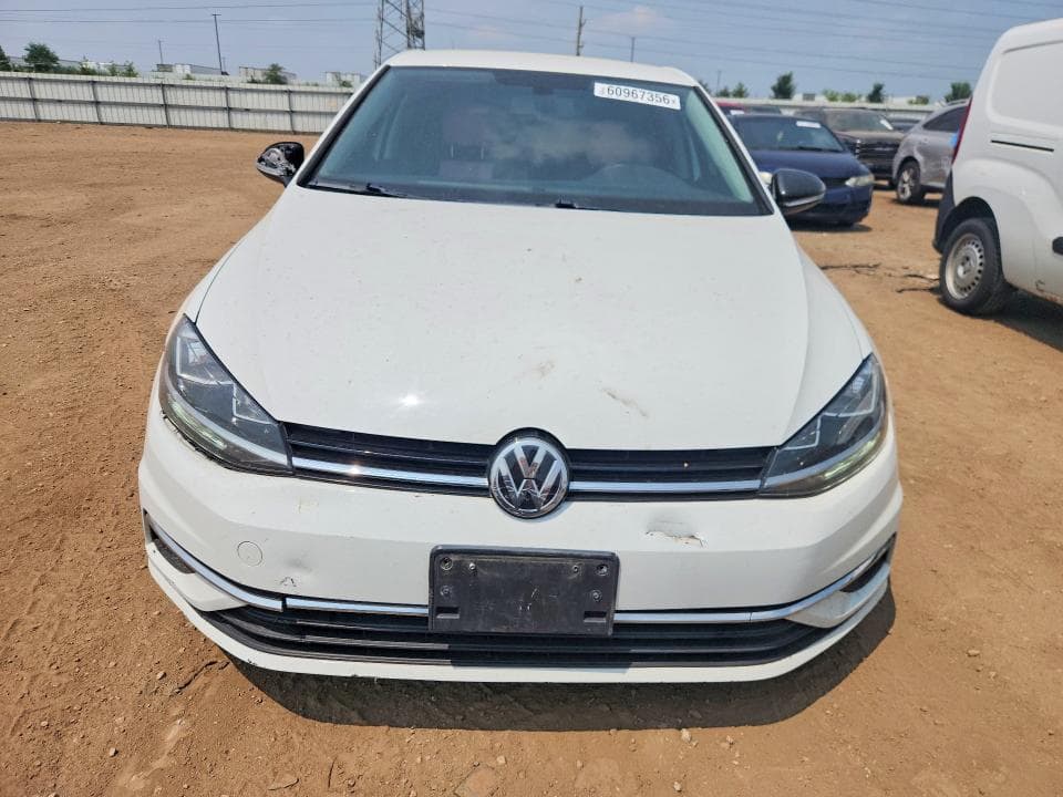 2019 VOLKSWAGEN GOLF S 5