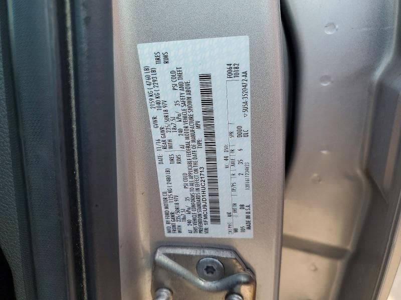 2017 FORD ESCAPE TITANIUM 13
