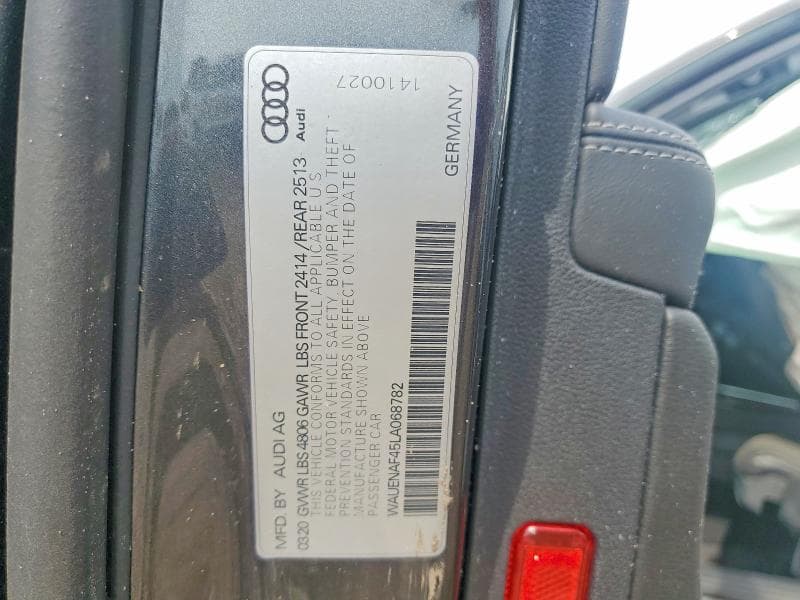 2020 AUDI A4 PREMIUM PLUS 12