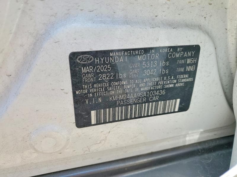 2025 HYUNDAI IONIQ 6 SE 14