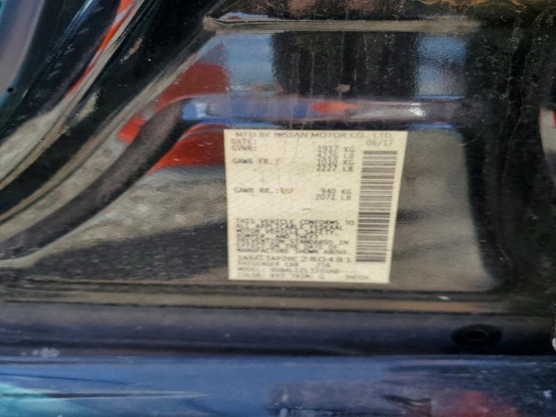 2017 NISSAN ALTIMA 2.5 SV 13