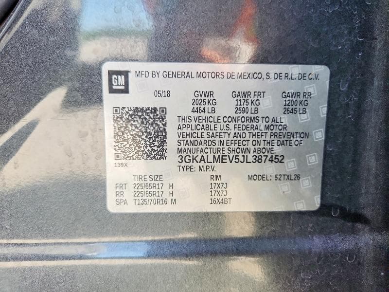 2018 GMC TERRAIN SLE 13