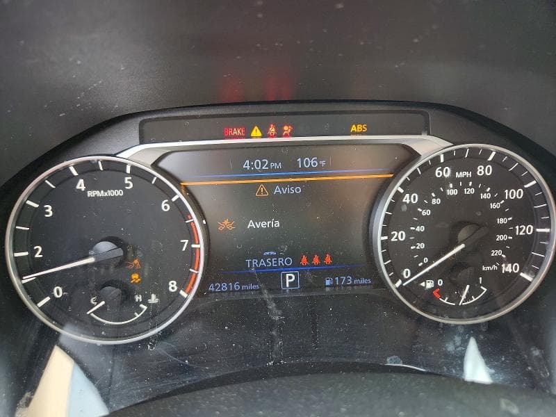 2025 NISSAN ALTIMA SV 9