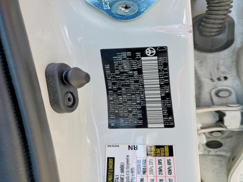 2023 TOYOTA COROLLA SE 13