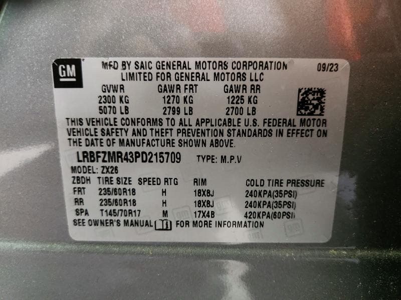 2023 BUICK ENVISION PREFERRED 13