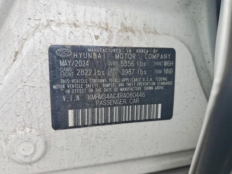 2024 HYUNDAI IONIQ 6 SEL 12