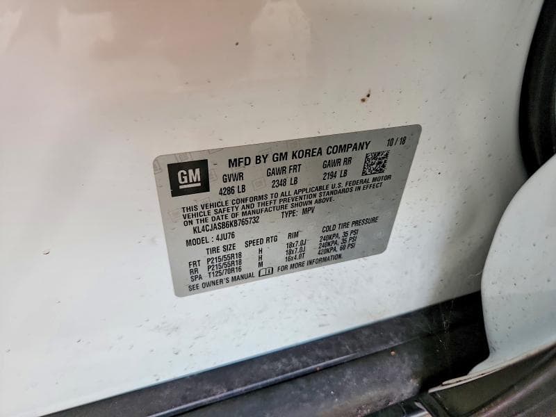 2019 BUICK ENCORE PREFERRED 13