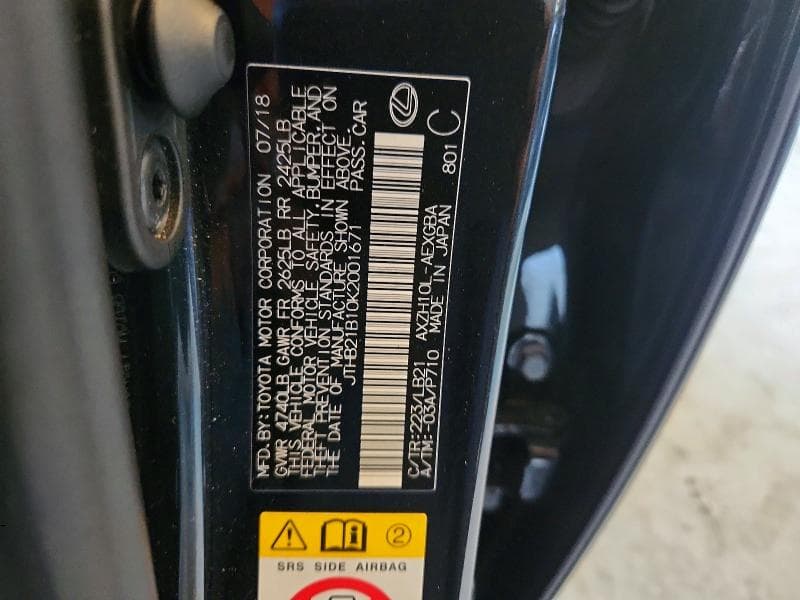 2019 LEXUS ES 300H 13